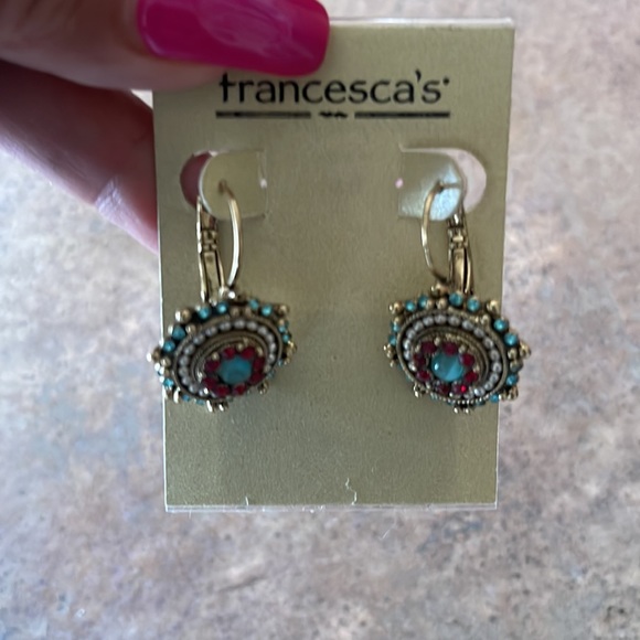 🌺NWT EARRINGS FROM FRANCESCA’S BOUTIQUE 🌺 - Picture 3 of 3
